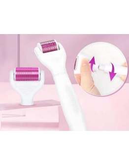 Derma Roller за микроиглена мезотерапия лице,шия и тяло 6в1
